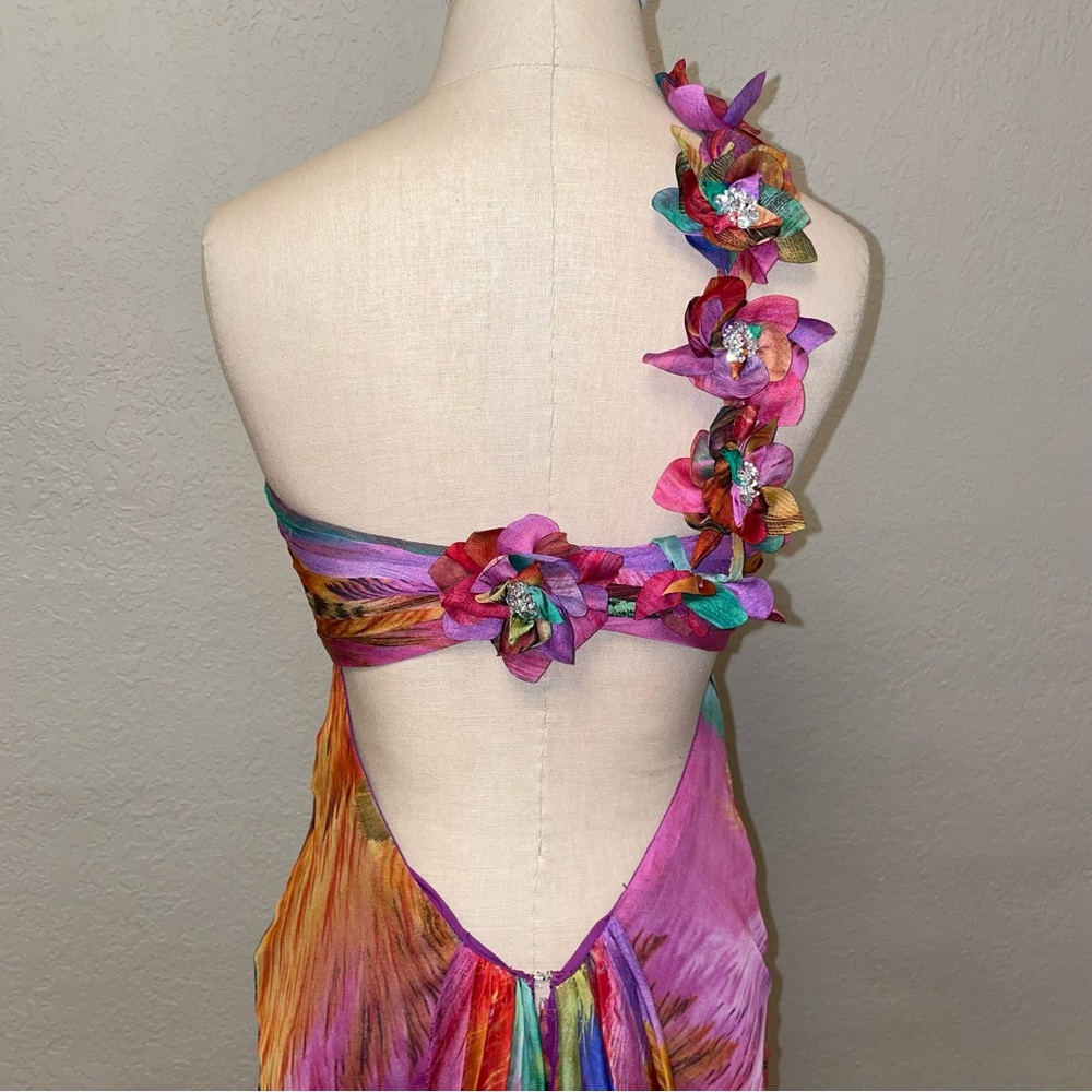 Mori Lee by Madeline Gardner Multicolor Formal Dress - Picture 4 of 9